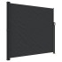 Toldo lateral retráctil negro 180x300