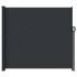 Toldo lateral retráctil negro 180x300