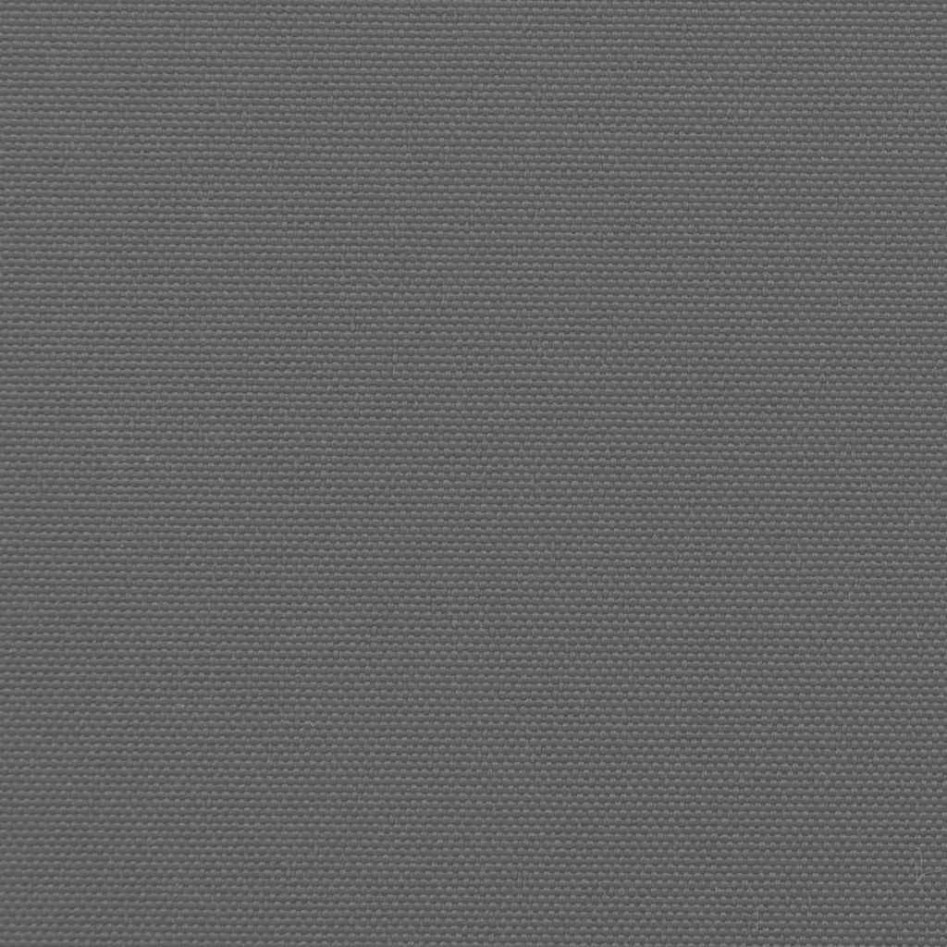 Toldo lateral retráctil gris antracita 100x500