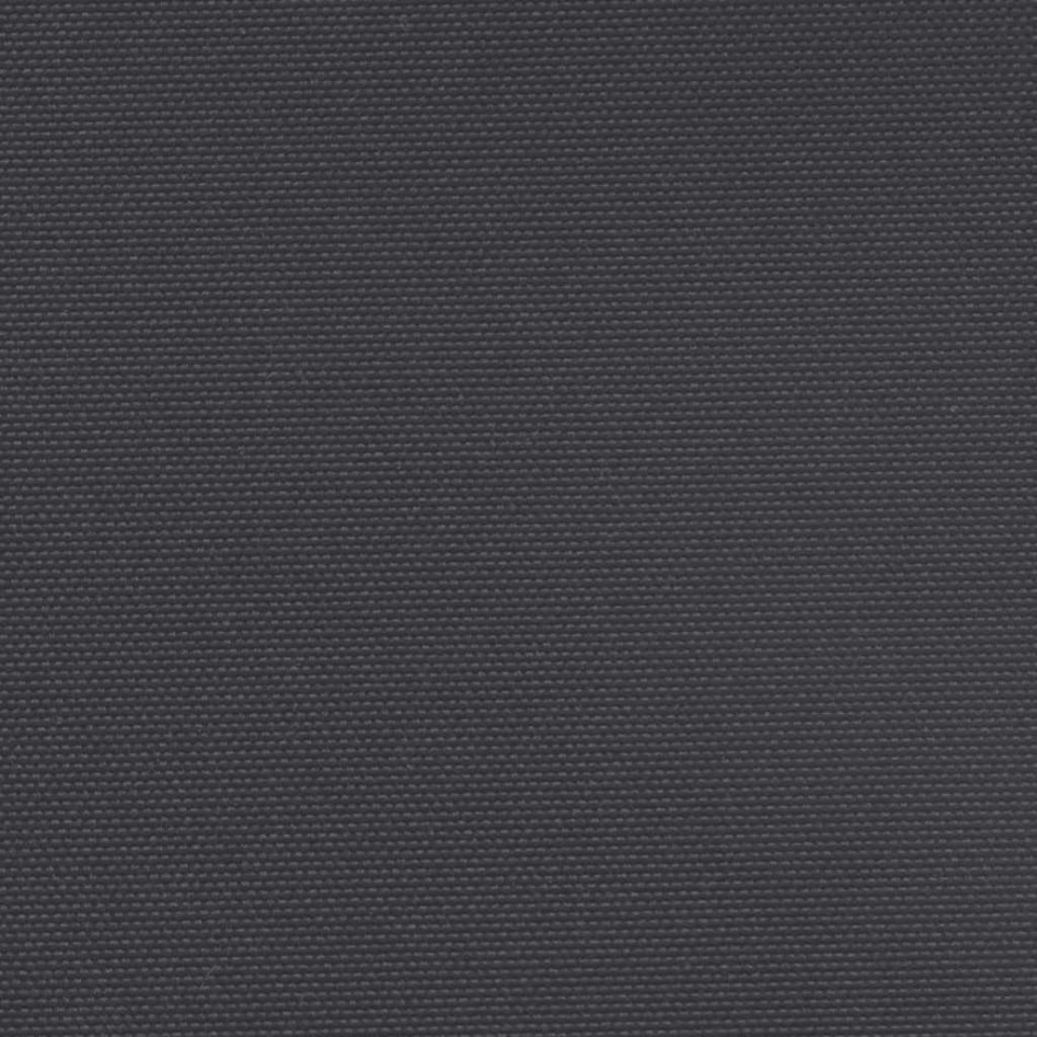 Toldo lateral retráctil negro 140x600