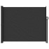 Toldo lateral retráctil negro 160x600