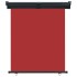 Toldo lateral de balcón rojo 145x250