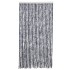 Cortina antimoscas chenilla plateado 100x200