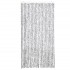 Cortina antimoscas chenilla gris claro y gris oscuro 100x230