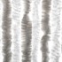 Cortina antimoscas chenilla gris claro y blanco 90x200