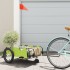 Remolque para bicicletas hierro y tela Oxford