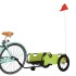 Remolque para bicicletas hierro y tela Oxford