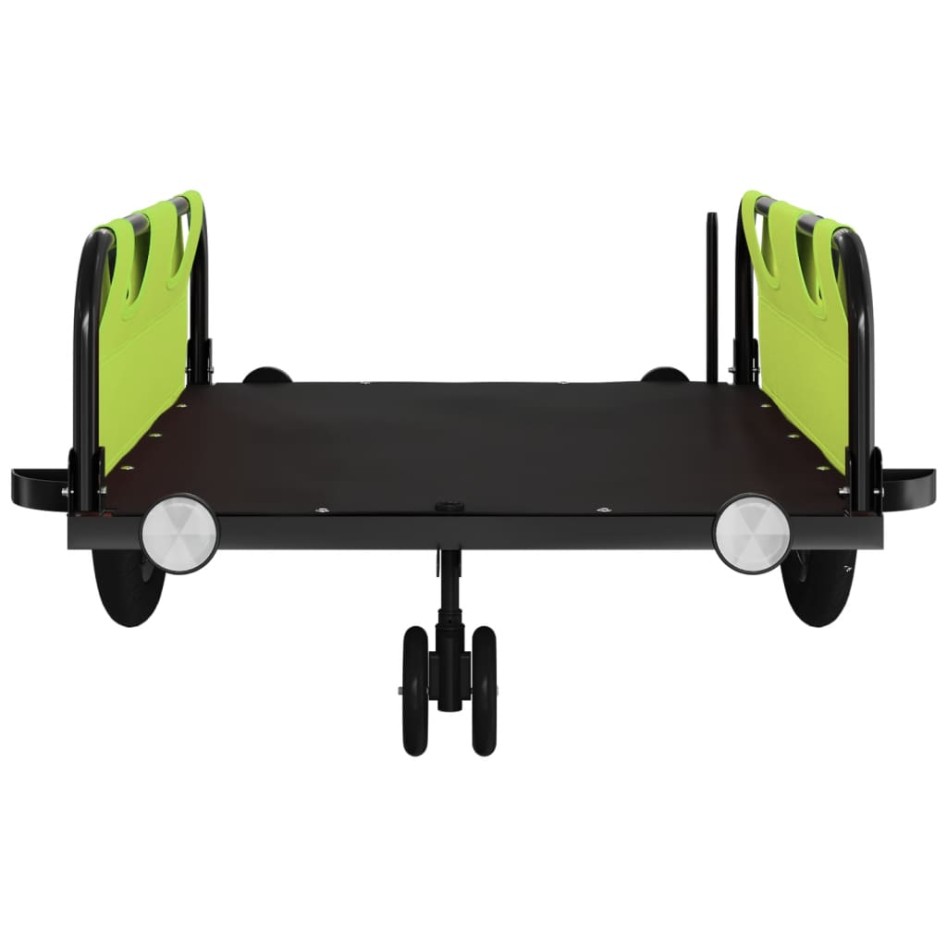 Remolque para bicicletas hierro y tela Oxford