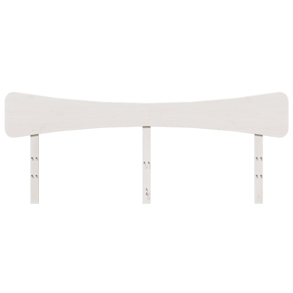 Cabecero de cama madera maciza de pino blanco 200