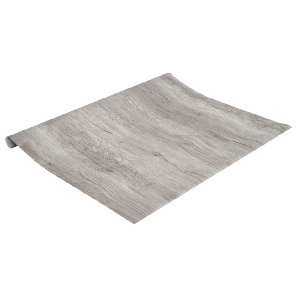 Pegatinas de mueble autoadhesivas PVC aspecto madera 90x500