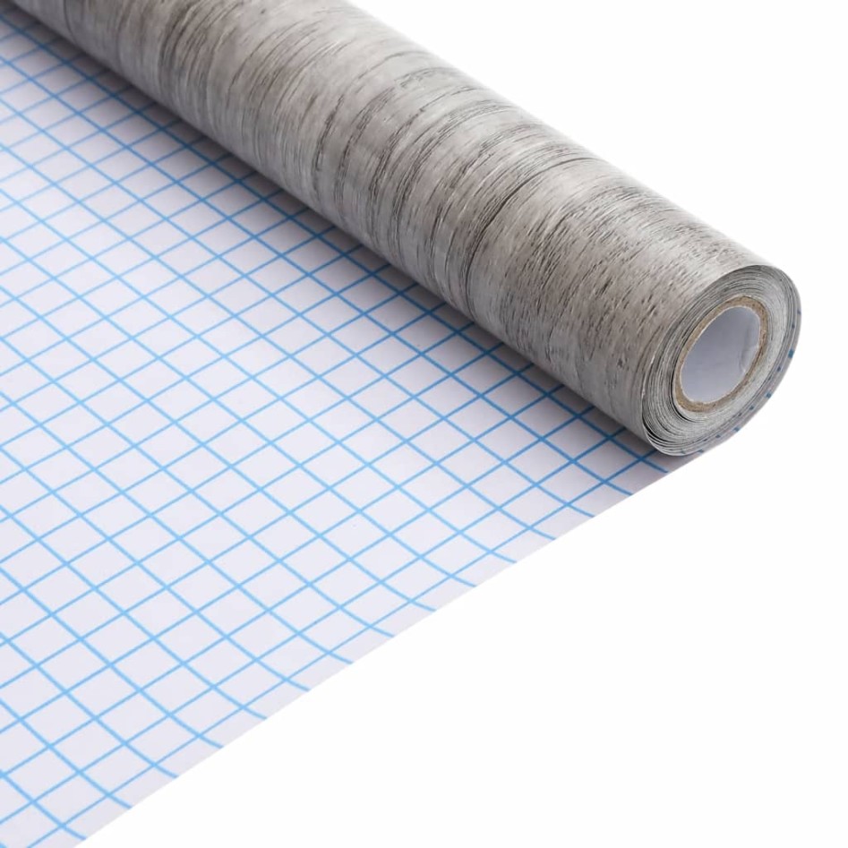 Pegatinas de mueble autoadhesivas PVC aspecto madera 90x500