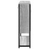 Armario con espejo de baño madera gris Sonoma 60x16x60