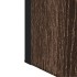 Armario con espejo baño madera marrón roble 60x16x60