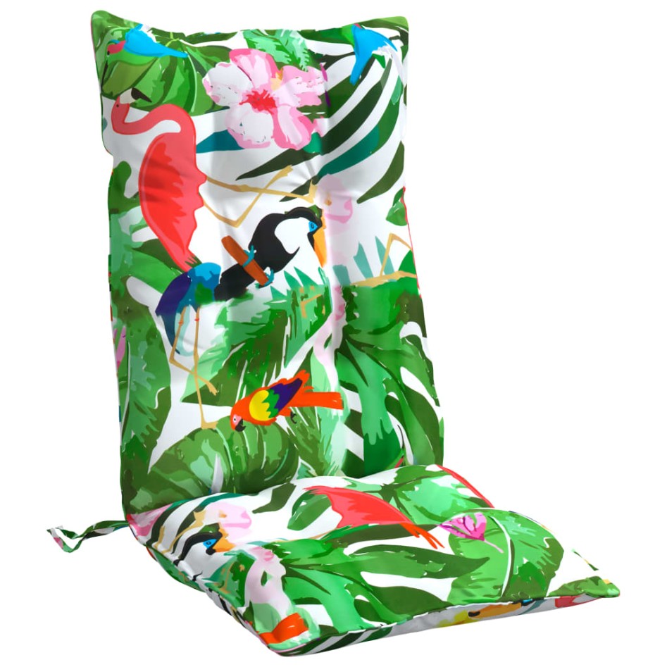 Cojines de silla con respaldo alto 4 uds tela Oxford