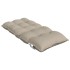 Cojines para silla respaldo bajo 4 uds tela Oxford gris