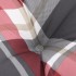 Cojines para silla respaldo bajo 4 uds tela Oxford cuadros