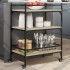 Carrito de cocina madera ingeniería roble Sonoma 65x40x86,5