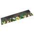 Alfombra de cocina lavable terciopelo dibujo especias 60x300