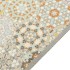 Alfombra de cocina lavable terciopelo hexágonos pastel