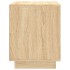 Mesitas de noche 2 uds madera contrachapada roble 44x35x45