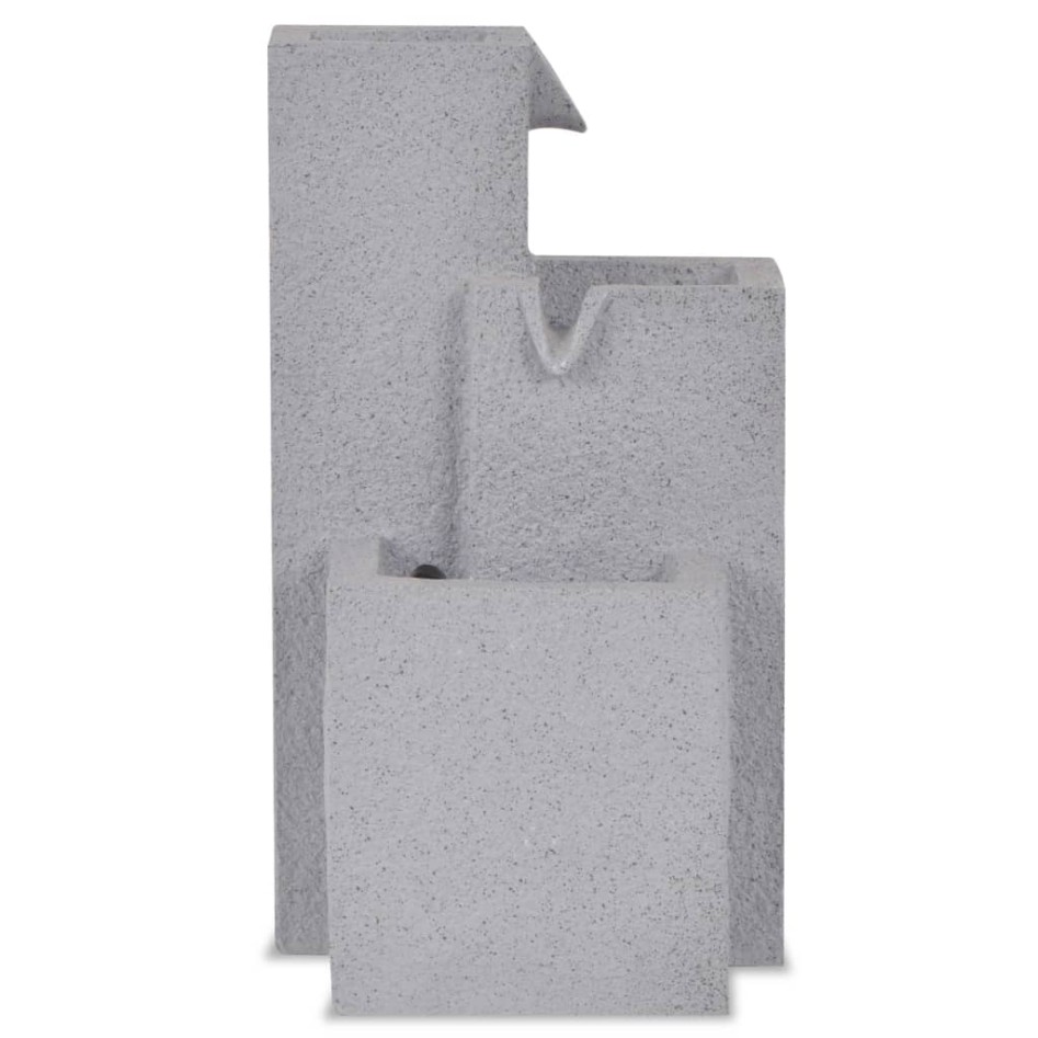 Fuente de agua de interior con luz LED de