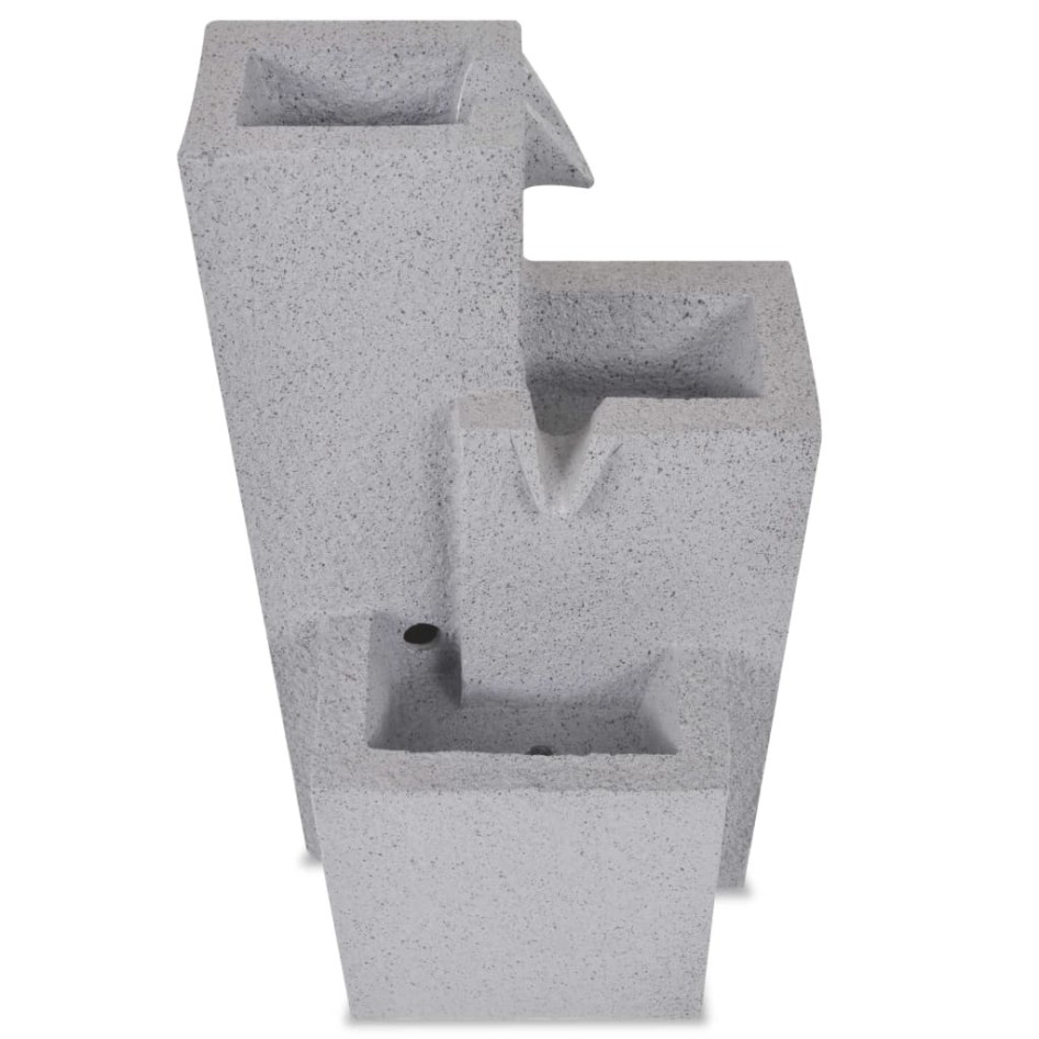 Fuente de agua de interior con luz LED de