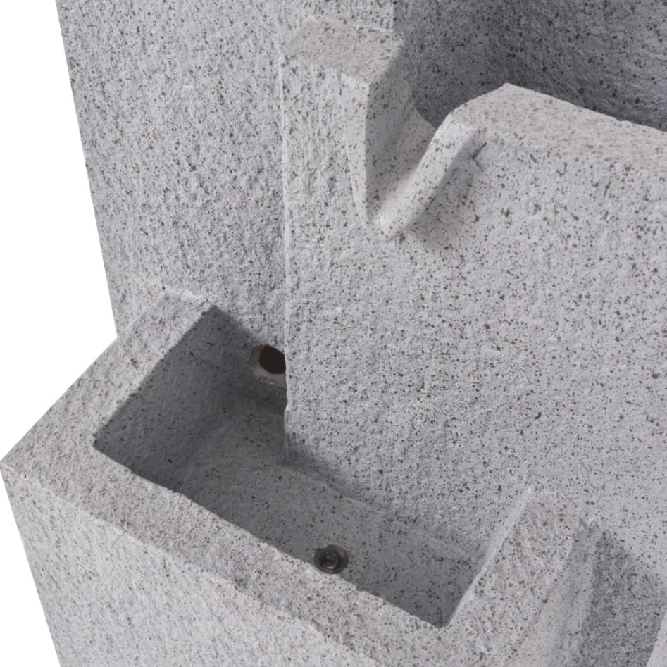 Fuente de agua de interior con luz LED de