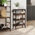 Carrito de cocina madera de ingeniería marrón roble 53x20x76