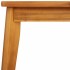 Mesa de comedor de jardín madera maciza de acacia 100x55x45
