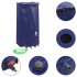 Depósito de agua plegable con grifo PVC 250