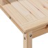 Mesa de plantación con estantes madera pino 82,5x50x109,5