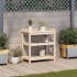 Mesa de plantación con estantes madera pino 82,5x45x86,5