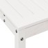 Mesa de plantación con estante madera pino blanco 82,5x35x75