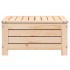 Taburete de jardín madera maciza de pino 62x63,5x32