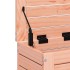Taburete de jardín madera maciza Douglas 62x31,5x52