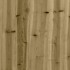 Taburete de jardín madera de pino impregnada 62x63,5x32