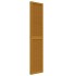 Biombo separador de 3 paneles madera maciza paulownia