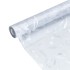 Láminas de ventana esmerilada 4 uds PVC patrón de