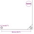 Lona 650 g/m² 4x4 m