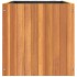 Jardinera de madera maciza de acacia 45x45x45