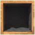Jardinera de madera maciza de acacia 45x45x45