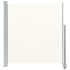 Toldo lateral retráctil para patio 140x300 cm