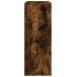 Aparador de madera de ingeniería roble ahumado 60x31x84