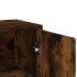 Aparador de madera de ingeniería roble ahumado 60x31x84