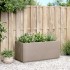 Jardinera PP marrón claro 80x36x35