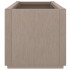 Jardinera PP marrón claro 80x36x35
