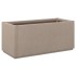 Jardinera PP marrón claro 80x36x35