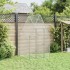 Jaula para gallinas acero galvanizado plateado 100x100x190
