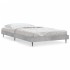 Estructura de cama madera de ingeniería gris hormigón