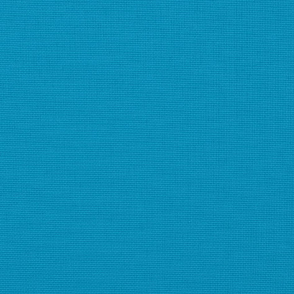 Cojines de banco de jardín 2 uds azul claro 200x50x7